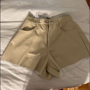 WeWoreWhat Flare Bell Short in Cream